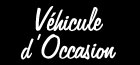Véhicule d'occasion